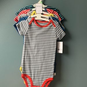 NWT Baby Boy Carter’s 5-piece Bodysuit Set